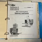 Cascade 40C Stationary Load Inverter Service Operation Maintenance Parts Manual Very. Price: $59.99.