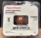 Hypertherm 020605 Max 200/HT 2000 Nozzle 200AMP O2 Pack - Hand Or Mechanized New. Price: $45.00.