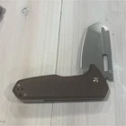 True Ceia Pocketknife Brown Micarta Handle Stainless Steel Sheepsfoot Blade New. Price: $22.00.