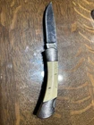 Vtg Sabre Stainless Knife 3 Inch Single Blade Lever Folding Pocket Fishing Used. Price: $19.99.