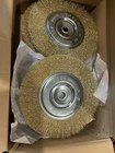 Lot 15 8" Inch Norton Round Brass Plate Wire Brush Wheel Bench/grinder 3750 Rp New. Price: $111.94.
