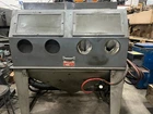 Trinco Split Level Direct Pressure Blast Cabinet, Model 60X48 Sa Pc, Flip Top Used. Price: $2950.00.