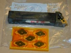 Rtw MDJNL-164D NE9 Lathe Tool Holder 1" X 5 7/8" With Inserts Lot # 23 Used. Price: $35.00.