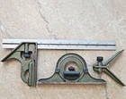 Mitutoyo Combination Protractor 12 Blade Semi-circular Head 0-180 180-501 Used. Price: $129.99.