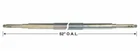Leadscrew Manual Longitudinal Axes For 42" Table Bport Mills W/2 Keys 1179 New. Price: $281.31.