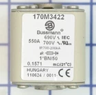 New Bussmann 170M3422 Fuse 550-AMP. Price: $166.00.