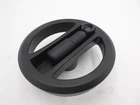 Jw Winco Alum Flat-faced Spoked Handwheel W/retract. Handle 7.87" X 20MM Bore New. Price: $56.99.