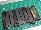 Kennametal 10 Pcs Various 1" Lathe Tool Holders See Photos Used (4). Price: $59.00.