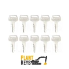 Kato KV02 (set Of 10) Excavator Keys Brand. Price: $26.53.