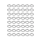 200 Pieces 6MM Metal Split Rings Nickel Plated Small Key Chain Part For ... New. Price: $10.05.