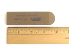 Norton India Oil Stone (pkg 2) MT-34 Alum Oxide. 1" 1/4". Med Grit. New. Price: $26.00.