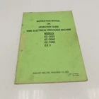 Makino 2EC-L4-8912 Series Edm Instruction Manual Operation Guide Used. Price: $29.24.