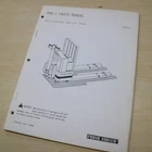 Prime Mover Pmx 1 Electric Low Lift Pallet Jack Parts Manual Catalog Book List Acceptable. Price: $16.25.