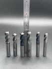Lot Of Solid Carbide End Mills Garr Niagara 3/8 & 5/16 4 Flute Corner Radius Used. Price: $129.00.