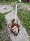 Vtg Coffing Ratchet Lever Hoist, 1-1/2 Ton, Chains 3 Tons, Come Along Used. Price: $300.00.