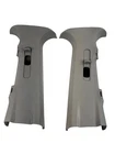 2006-2008 Dodge Ram Lh Left Upper Pillar Seat Belt Trim Panel Tan Oem Used. Price: $45.00.