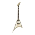 Jackson Pro Series Rhoads 6 String Electric Guitar Ivory With Black Pinstripes Open. Price: $975.99.