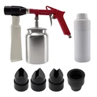 Air Sandblaster Kit 330ML/S Abs Plastic Aluminium Alloy With Abrasive Bag New. Price: $45.21.