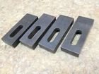 4 Pcs. Carr Lane CL-2-CS Slotted Heel Clamp 3/8" X 3" Lg New. Price: $34.99.