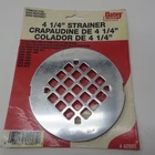 Oatey 42005 4-1/4" Stainless Steel Shower Drain Cover Strainer. New.. Price: $10.00.