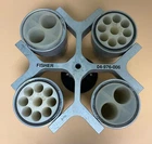 Fisher Scientific 04-976-006 Swinging-bucket Rotor With Four 51138 Buckets Used. Price: $135.99.