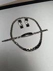 Vintage Mexico TG-150 925 Sterling Silver Black Onyx Three Pieces Jewelry Set Pre-owned. Price: $385.00.