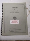 Fellows Gear Shaper Co Service Parts List Manual Catalog #12M Involute 1954 Used. Price: $137.79.