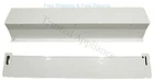 Ge Dishwasher Bottom Panel Toe Kick Plate White - Fits Many Models (2 Pc. Set) Used. Price: $48.00.