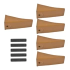 X156L Long Dirt Bucket Teeth & P156 Roll Pins For Skid Steer And Mini Excavators New. Price: $58.78.