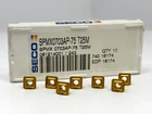 Seco SPMX0703AP-75 New Carbide Inserts 16174 Grade T25M 17PCS. Price: $119.95.