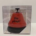 Slant Collections Kiss Please Bartop Bell Novelty Desk Nib Gift New. Price: $24.99.