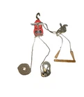 Aro (ingersol Rand) 7741A Pneumatic Hoist W/ 7700 Series 10 Steel Roller Chain Used. Price: $500.00.