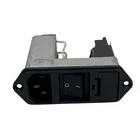 Schurter FKSV2-55-6/I Power Entry Connector Receptacle CD44.4101.151 Used. Price: $19.94.