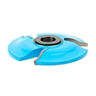 Amana Tool SC502 Ogee Panel 5-1/2 D X 5/8 Ch & 1-1/4 Bore Shaper Cutter New. Price: $169.68.