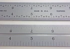New Combination Square Blade 12" Usa Pec Zero Glare" 4R Fits Starrett, Mitutoyo. Price: $75.67.