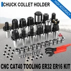 Cat 40 Tool Holder Kit For Haas Fadal Cnc Mill ER32/ER16 Chuck Collet Set New. Price: $235.90.