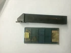 Ceradex STFPR16-4-01 Holder With 3 New Ceratip Grooving Inserts TC-50 Used. Price: $55.00.