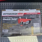 Pittsburgh Automotive, Electric Hoist, 60346, 440 Lb, W/ Jet Trolley, 1/2 Ton New. Price: $139.95.