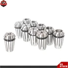 10PACK ER16 Spring Collet Set For Cnc Workholding Engraving Milling Lathe Tool New. Price: $13.39.