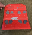 Starrett Radius Gage Set Stainless Steel S167B Case Machinist 1/4-1/2" Used. Price: $43.23.