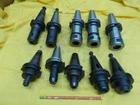 10 Pc Lot Cat Taper X Tool Holders CT40 Cnc Collet Chucks End Mill Mt Used. Price: $200.00.