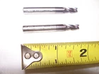 End Mill, (2) New Garr 7/32" Diameter "4" Flute Solid Carbide Mills (170MA). Price: $39.85.