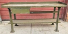 Vintage Lyon Military Green 6 Foot Wide X 28"DEEP 37"HIGH Work Bench Free Ship Used. Price: $1400.00.