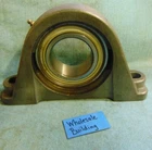 Hubcity Pillow Block Bearing, PB281WAHX2-7/16, Bore 2-7/16", 06011, PB110 Used. Price: $80.00.