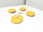 EL-190-E Machine Leveling Feet Rubber Pads M12X1.75X 3"STUD 7.5"OD Set Of 4 New. Price: $199.99.