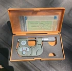 Mitutoyo 0-1 .0001 Indicating Micrometer Comparator Machinist Tool Maker Inspe Used. Price: $250.00.