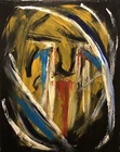 Inner Turmoil , Original Painting On Stretched Canvas Oils Abstract 16 X 20 New. Price: $64.99.