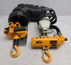 Harrington AH250M Air Chain Hoist 250LB Capacity 13 Lift Used See Pictures. Price: $1999.99.