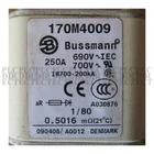 New Bussmann 170M4009 Fuse 690V 250A. Price: $140.71.