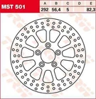 Harley Davidson Xl 883 2009-2013 Trw Round Fixed Brake Disc MST501 New. Price: $163.72.